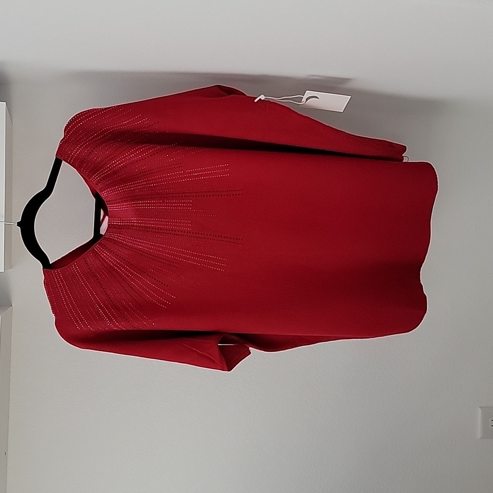 Women's Luna Embellished Top - 1x